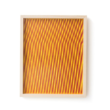 Sun, Alex Bloc, papel y vidrio estriado