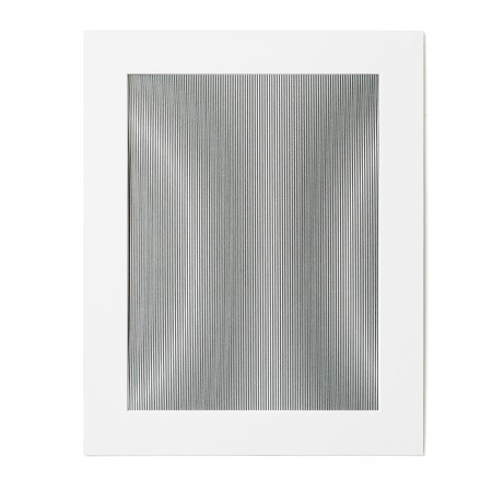 Blurred Lines Grey, Alex Bloc, Indian ink on Canson 300 g paper