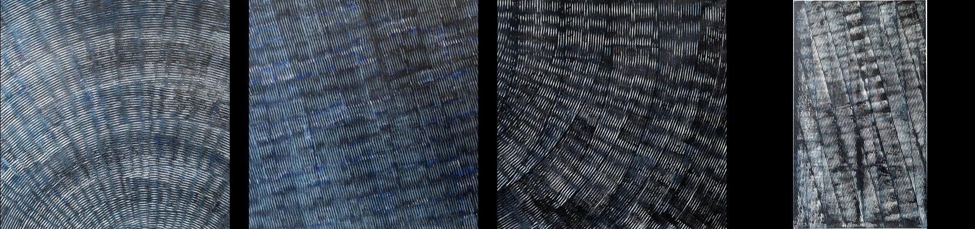 Alex Bloc, Rivage, exposición de arte óptico | Sakana Gallery