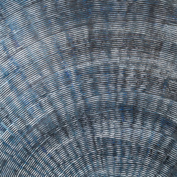 Onde, Alex Bloc, acrílico sobre lienzo de algodón, 190 × 190 cm