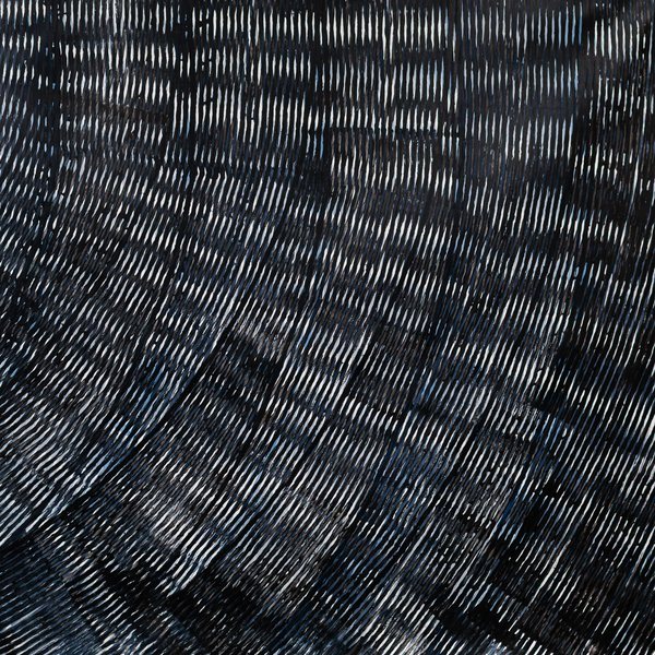 Reflections, Alex Bloc, acrílico sobre lienzo de algodón, 190 × 190 cm